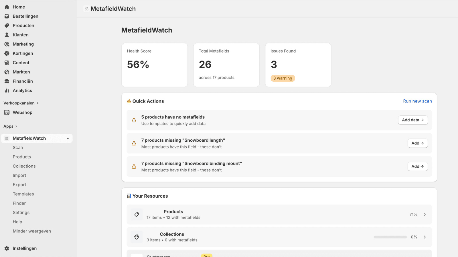 Dashboard