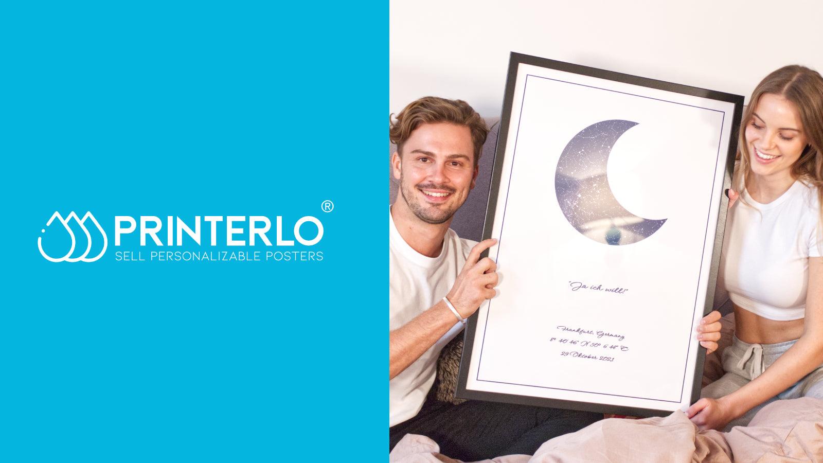 Printerlo - personalizable posters - customizable posters