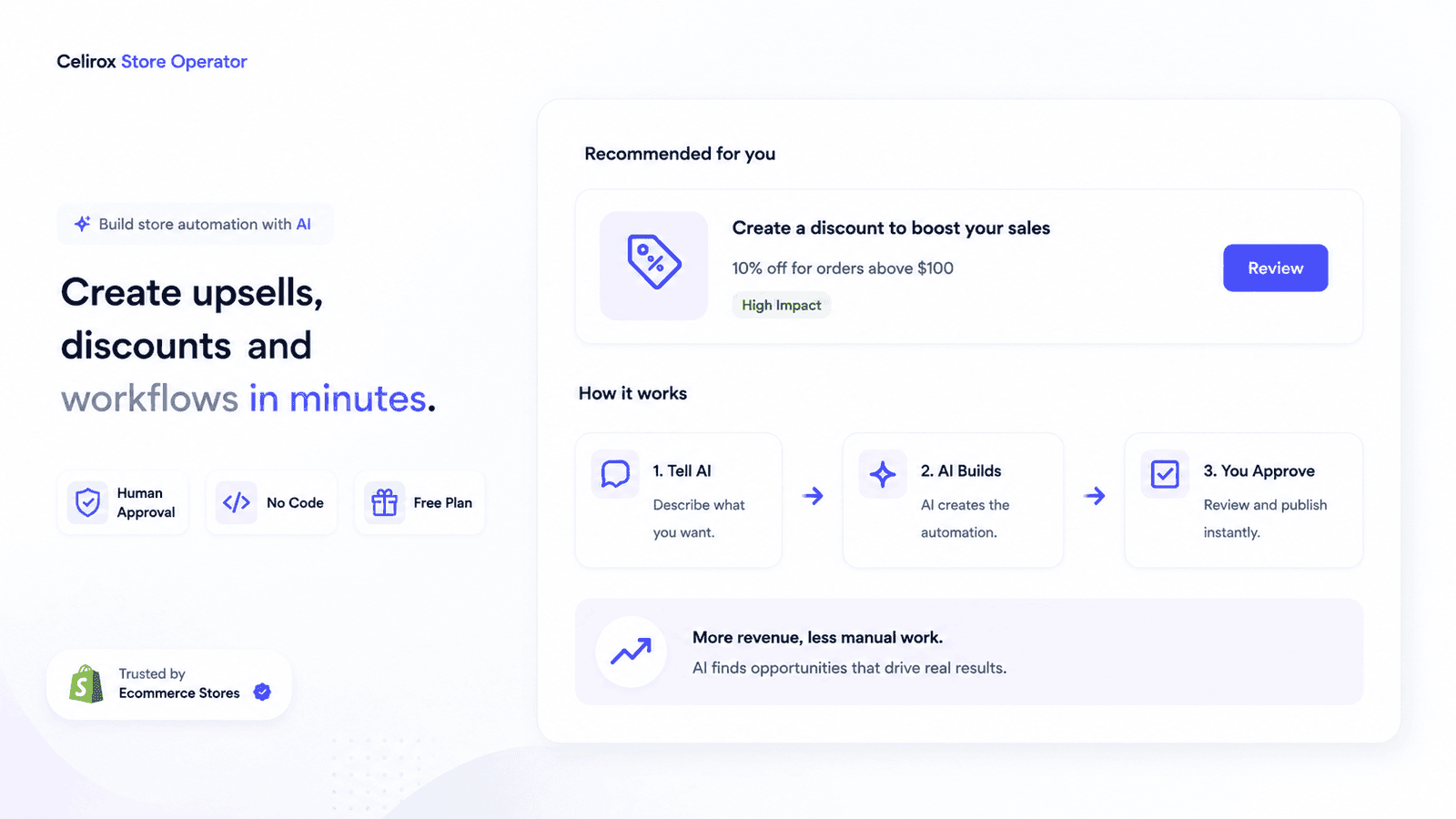 Run Your Store on Autopilot with AI-powered decisions
