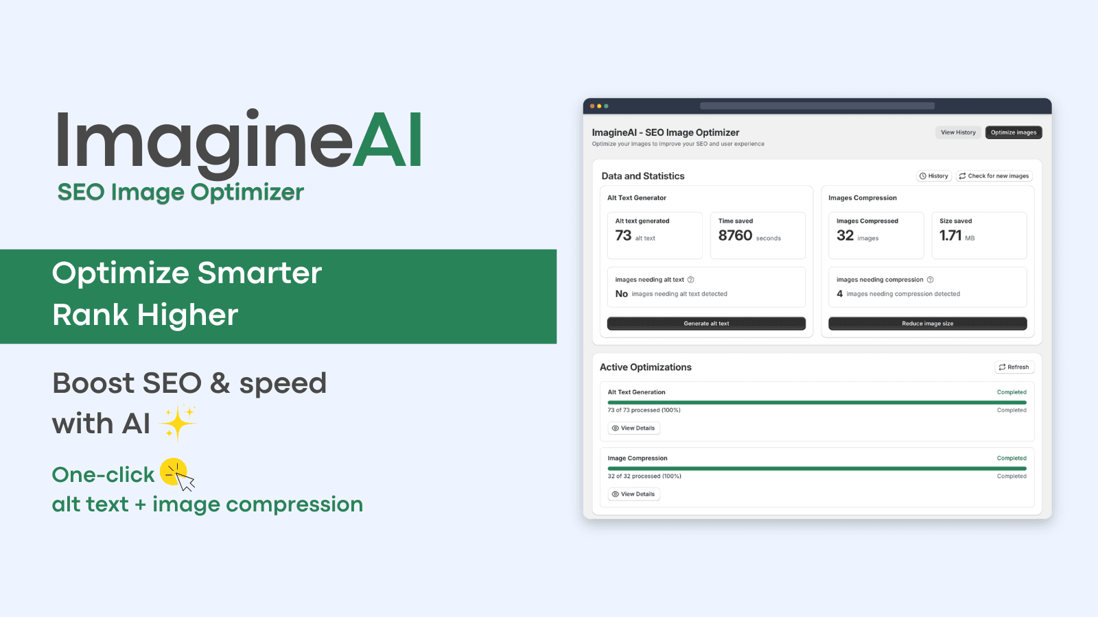 Optimize Images so as to boost SEO and your website speed