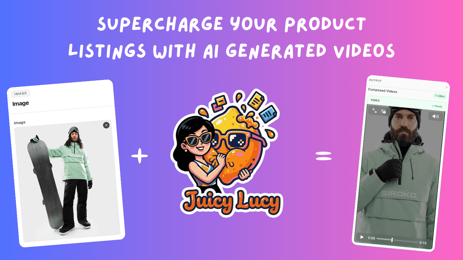 From image to video in a few minutes
