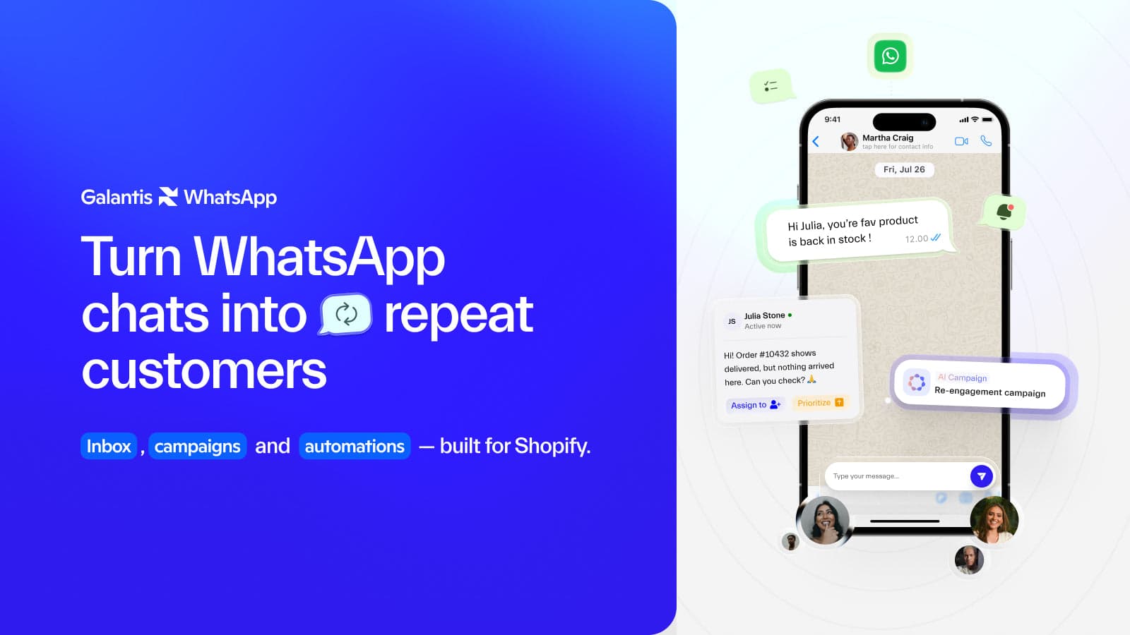 Turn whatsapp chats into repeat customers