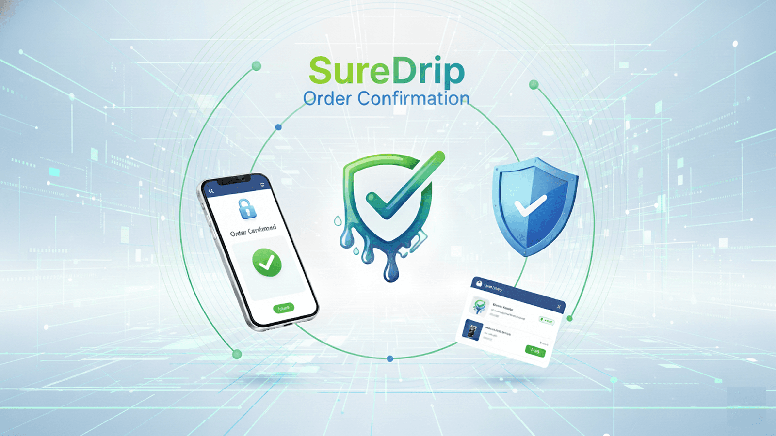 Order Confirmation and Order Verify SureDrip Shopify App