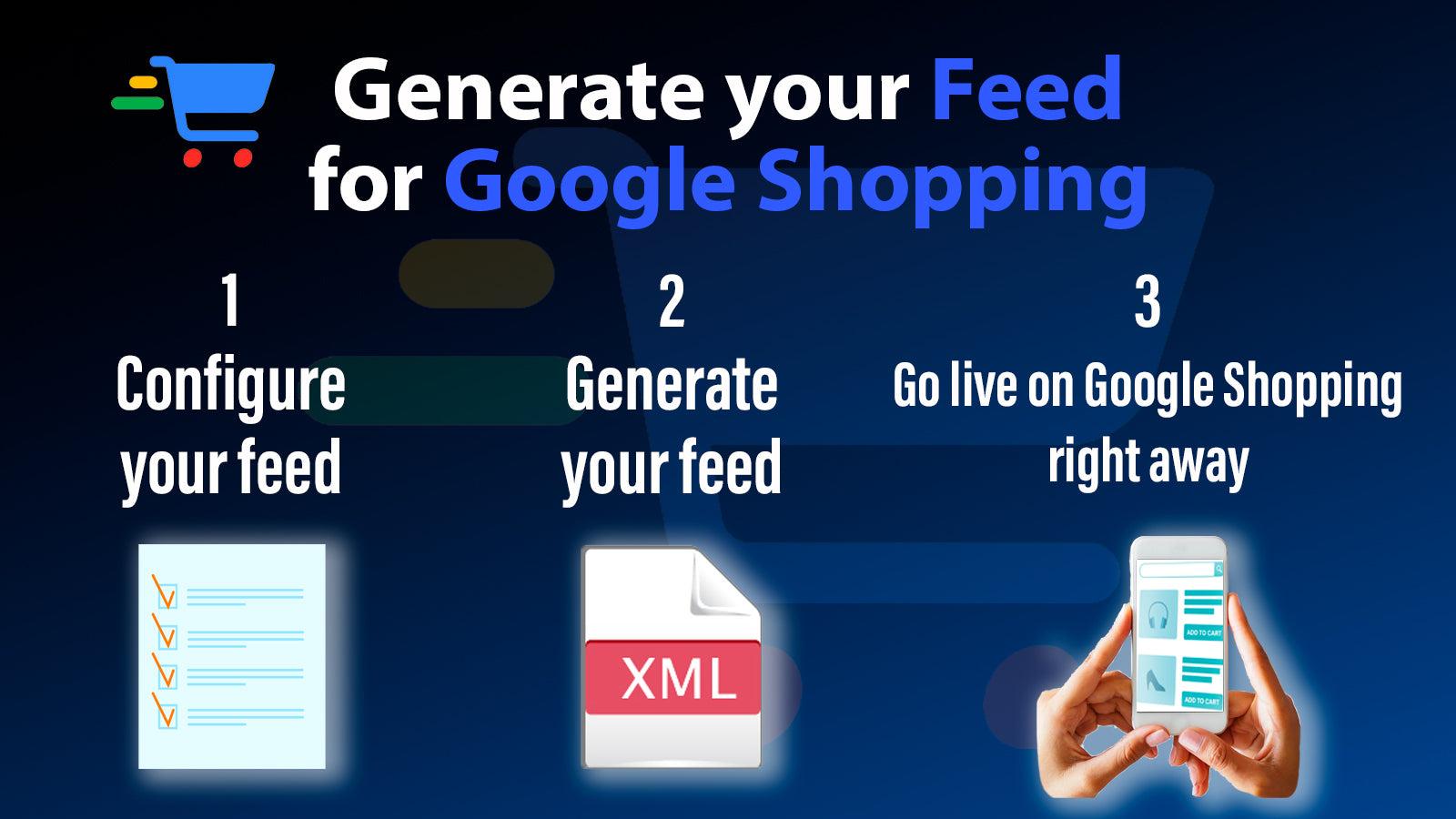 Generate your Feed for Google Shopping
