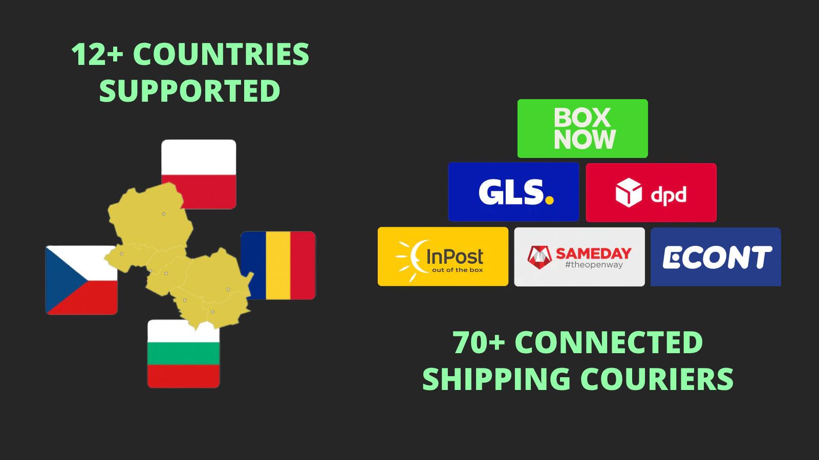 sendica shipping popup