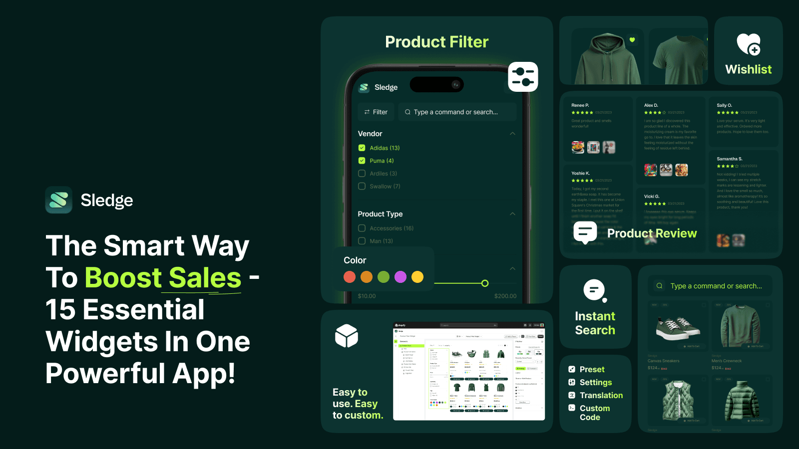 The Smart Way To Boost Sales - 15 Essential Widgets in One App!
