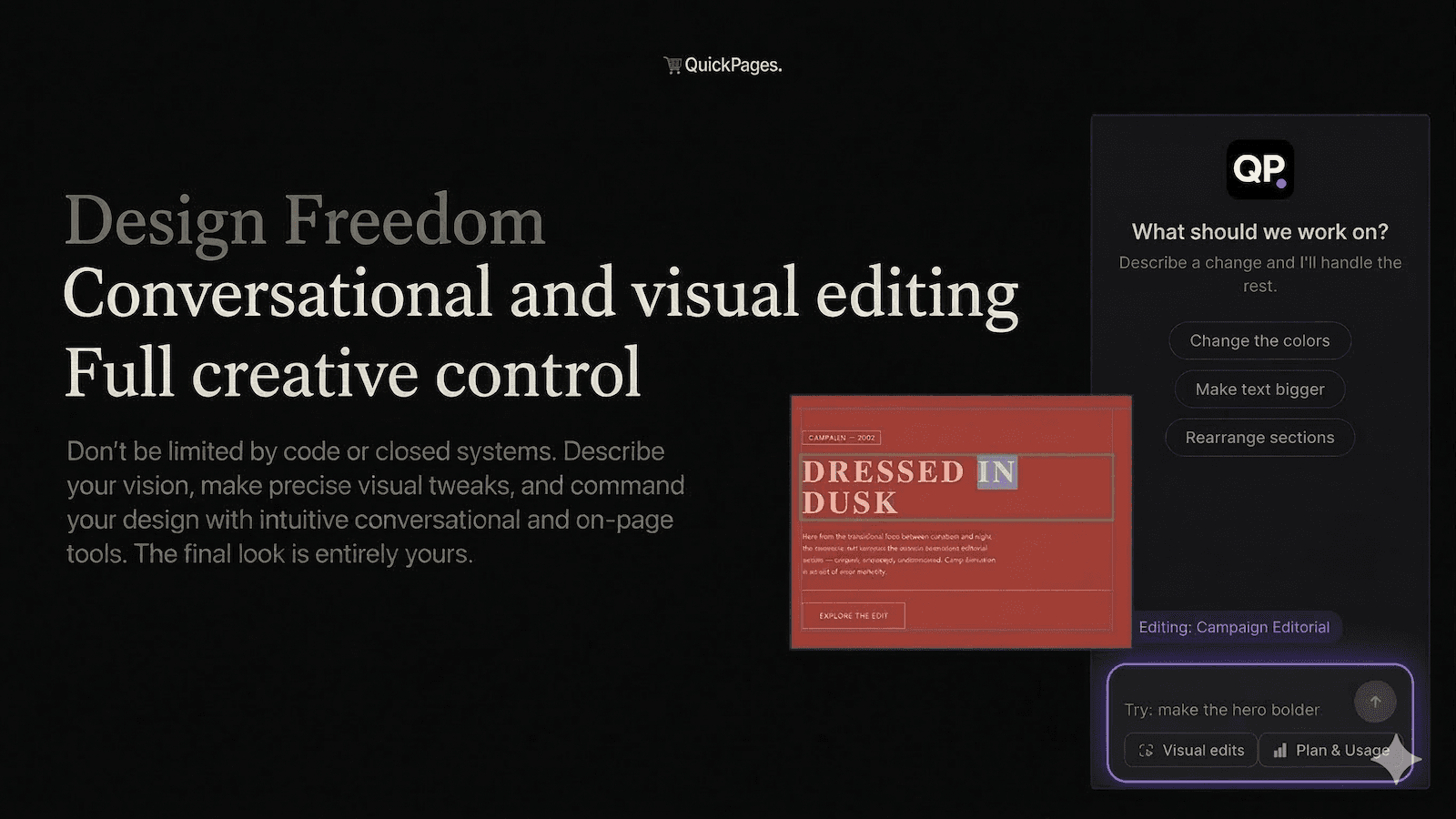 Design Freedom