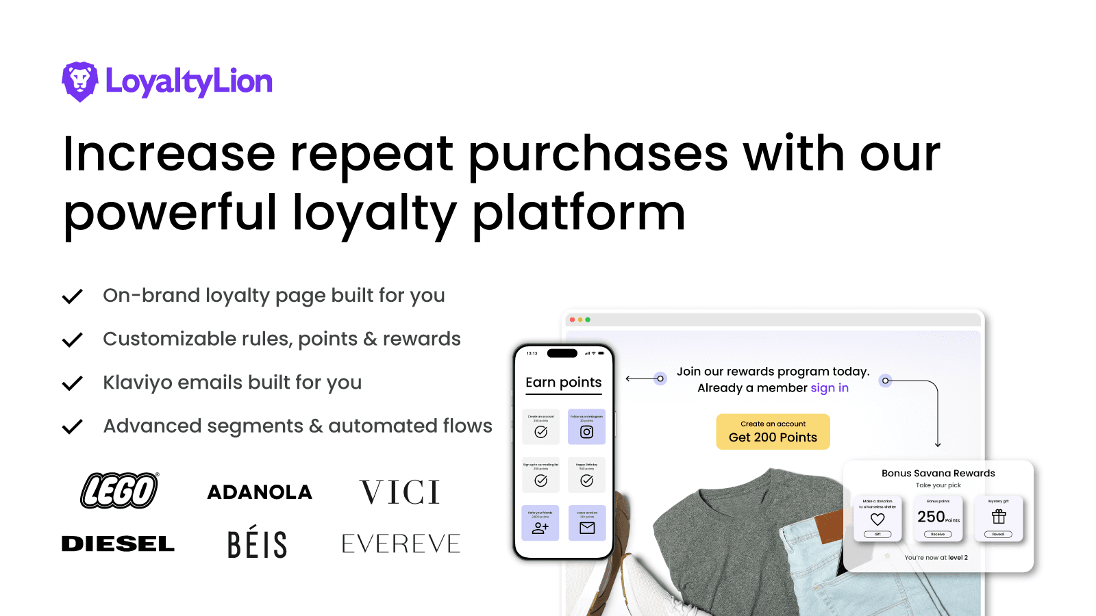 A loyalty program as unique as your brand