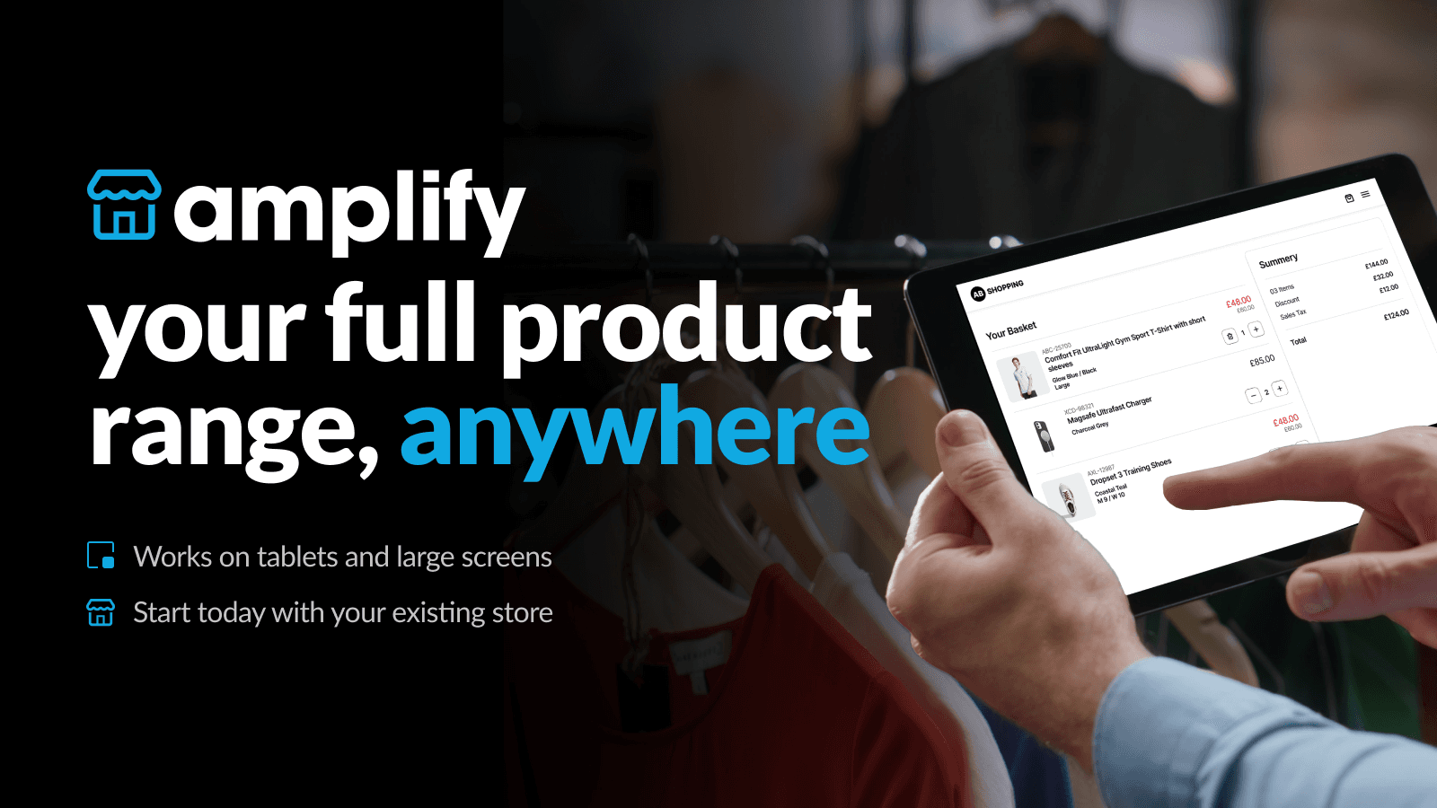 Landing page hero image