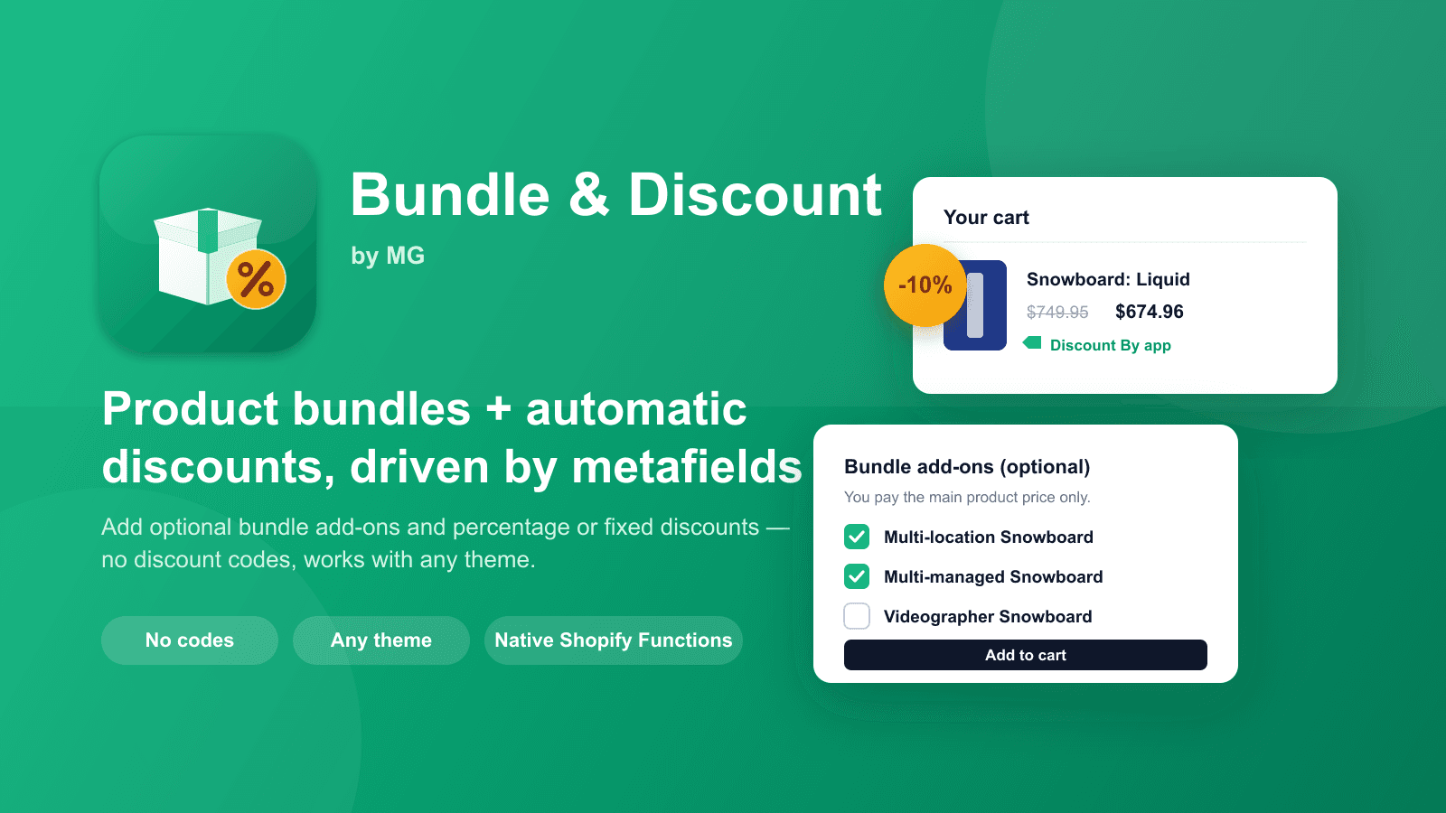 Bundle and Discount