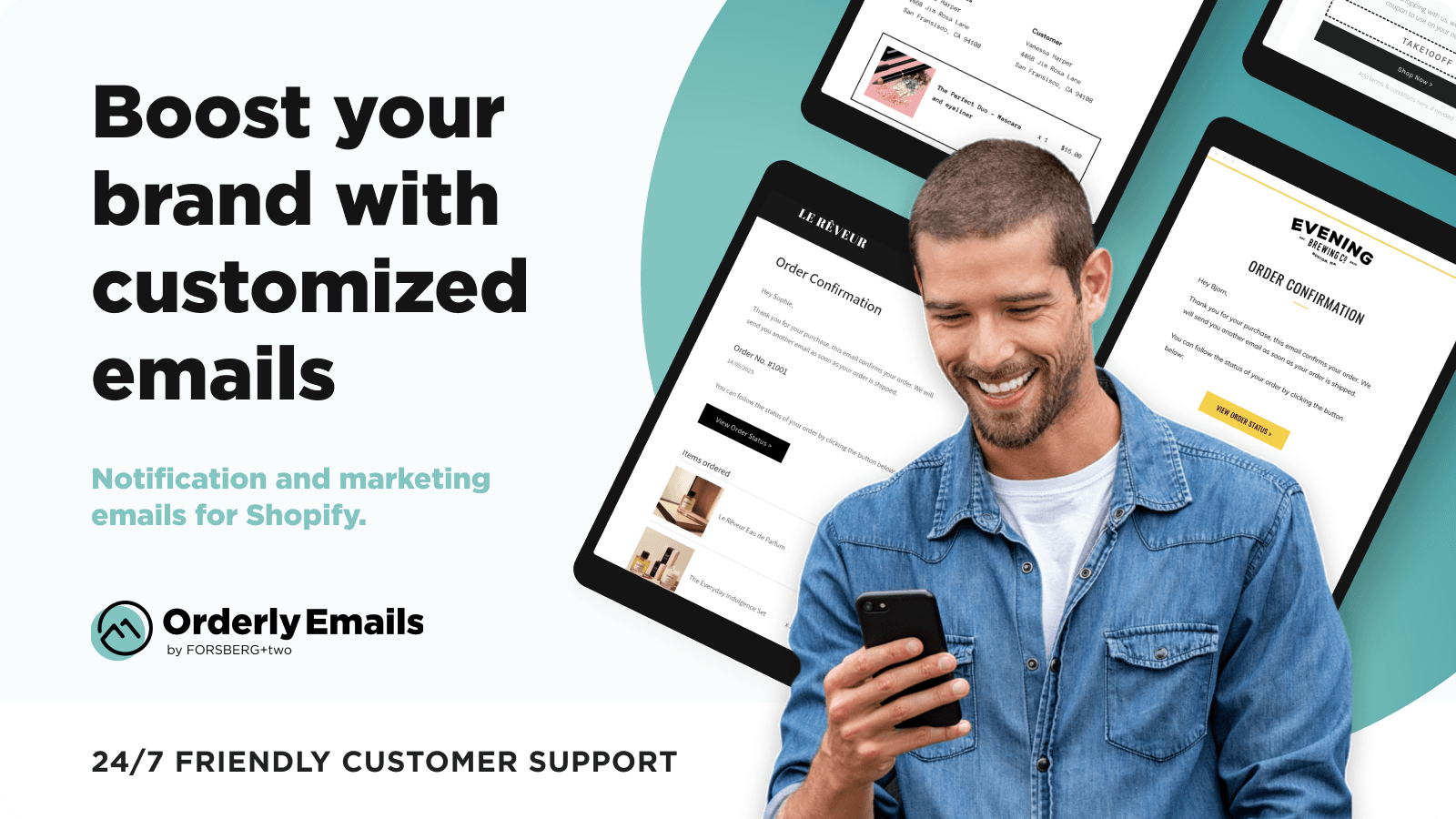 Order emails: boost your brand and customer email marketing