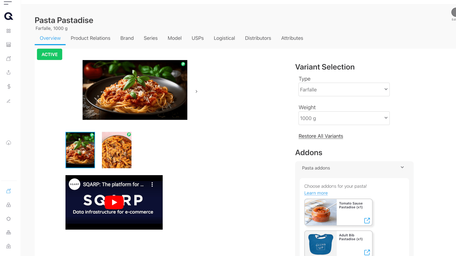 Leverage the full power of SQARP in your store!