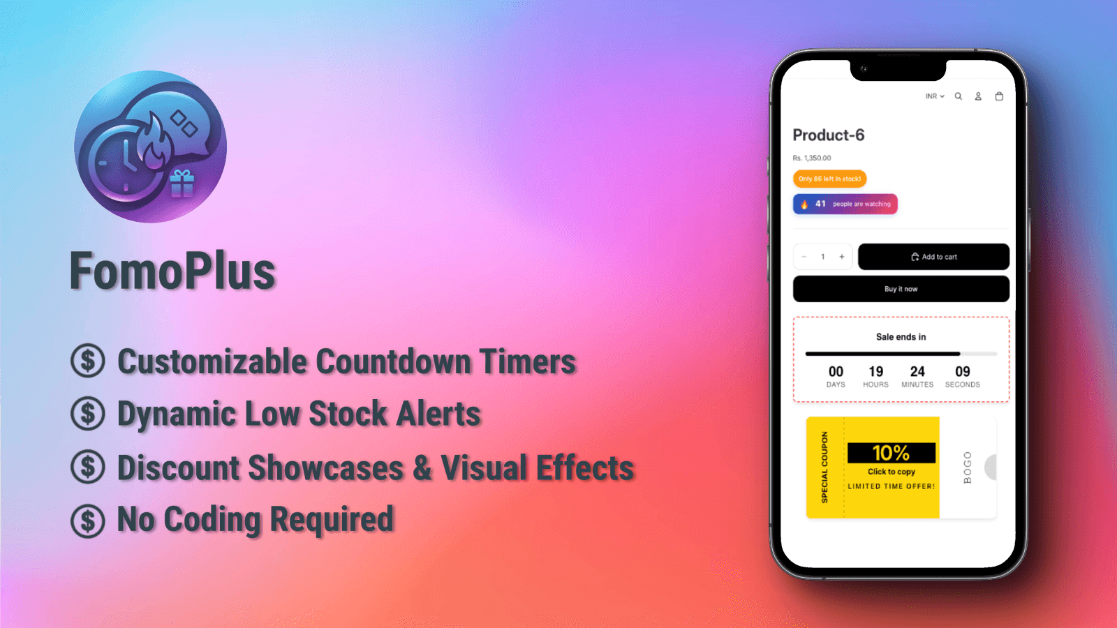 FomoPlus Banner