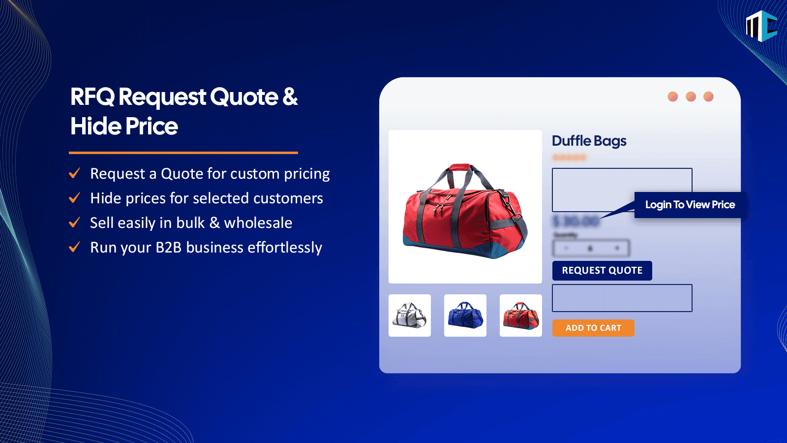 Magecomp - RFQ Request Quote & Hide Price Shopify App