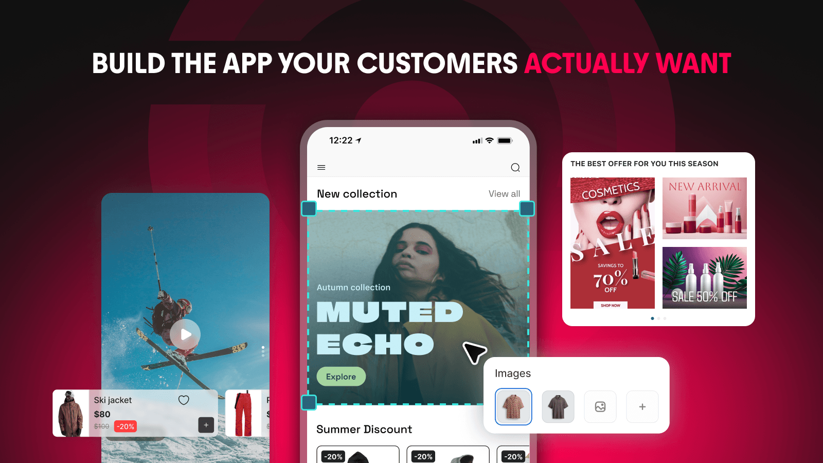 A mobile app builder that helps you build ios android mobile app