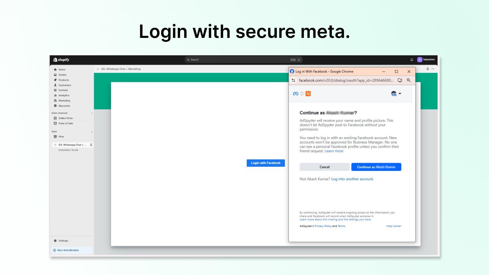 meta login