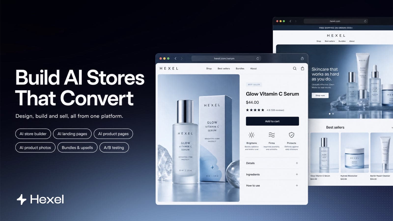 Hexel AI Store Builder