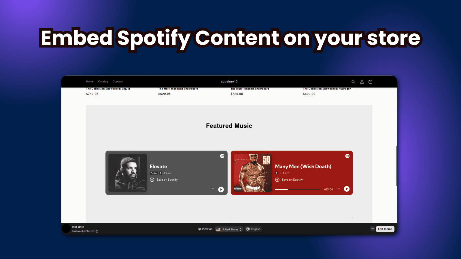 embed Spotify Content
