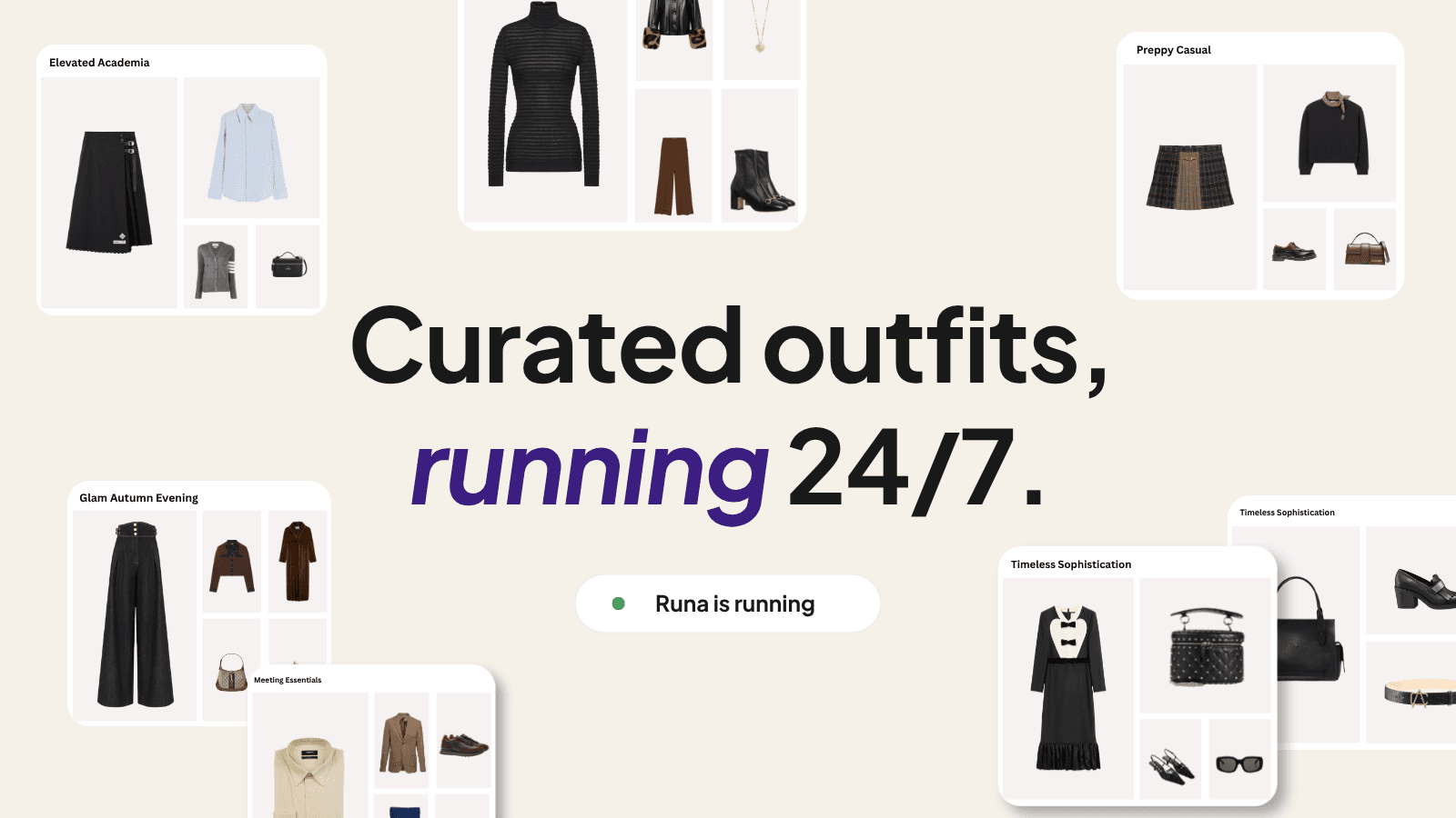 Runa AI Stylist & Merchandiser