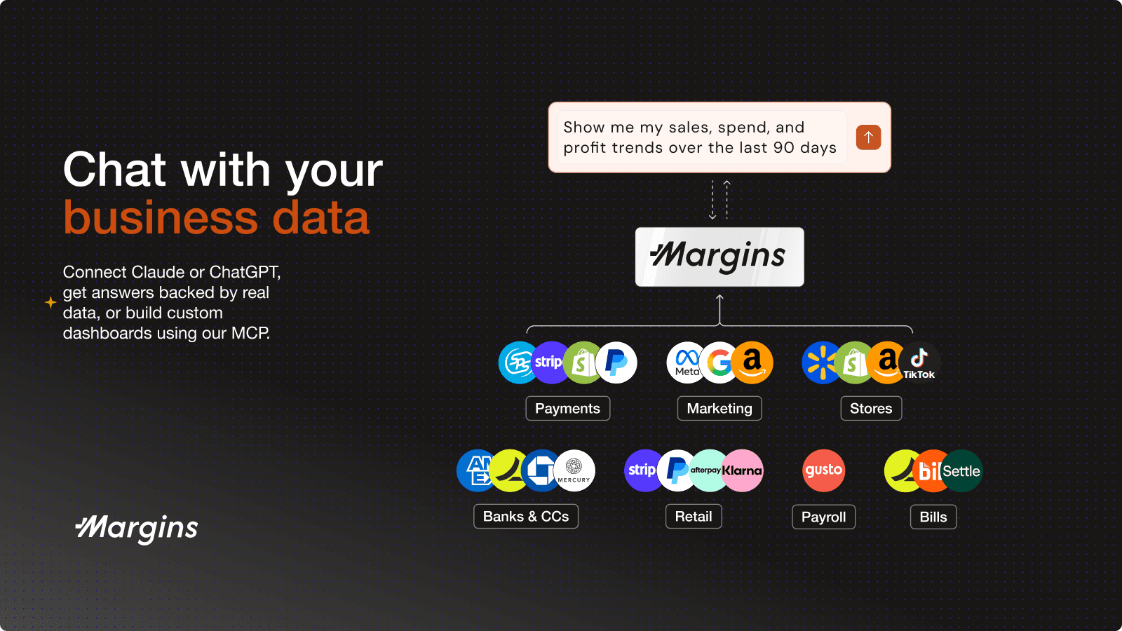Chat with your financial data using your favorite AI tool