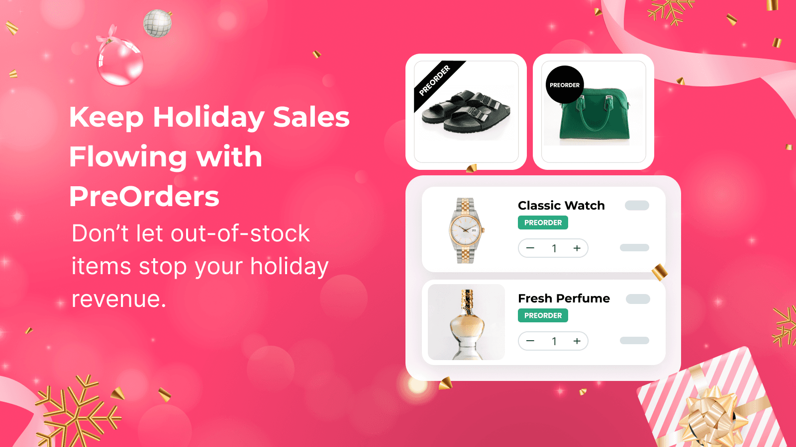 PreOrders Turn ‘Sold Out’ into Holiday Sales