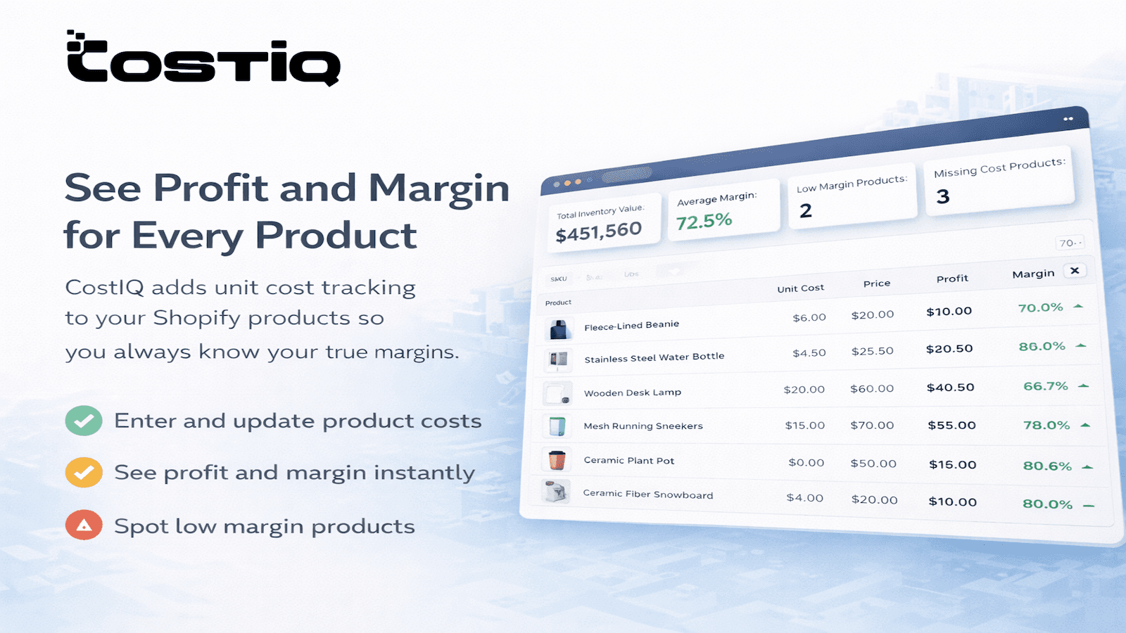 Inventory Cost Tracking Made Easy