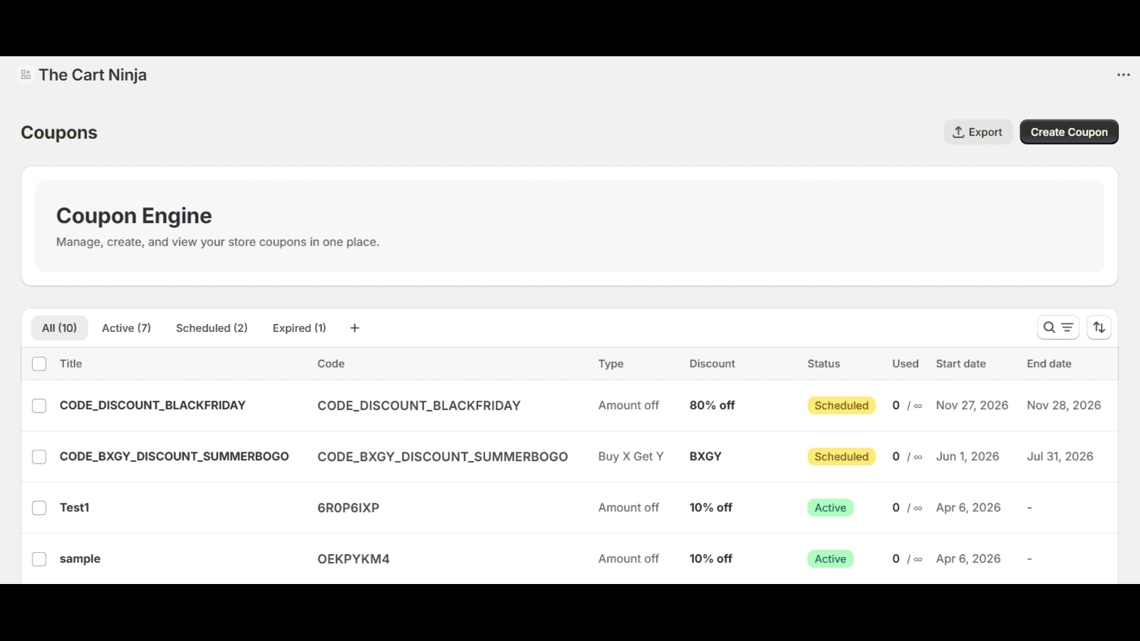 Coupon Creator