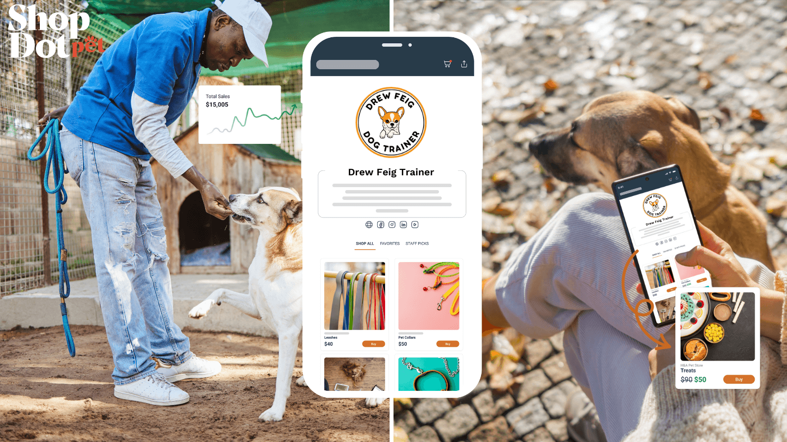 Reach more customer by allowing service businesses to sell