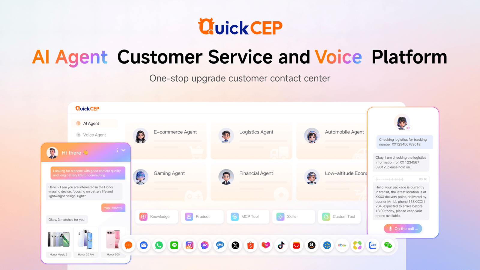 Al Agent Customer Service and Voice Platform