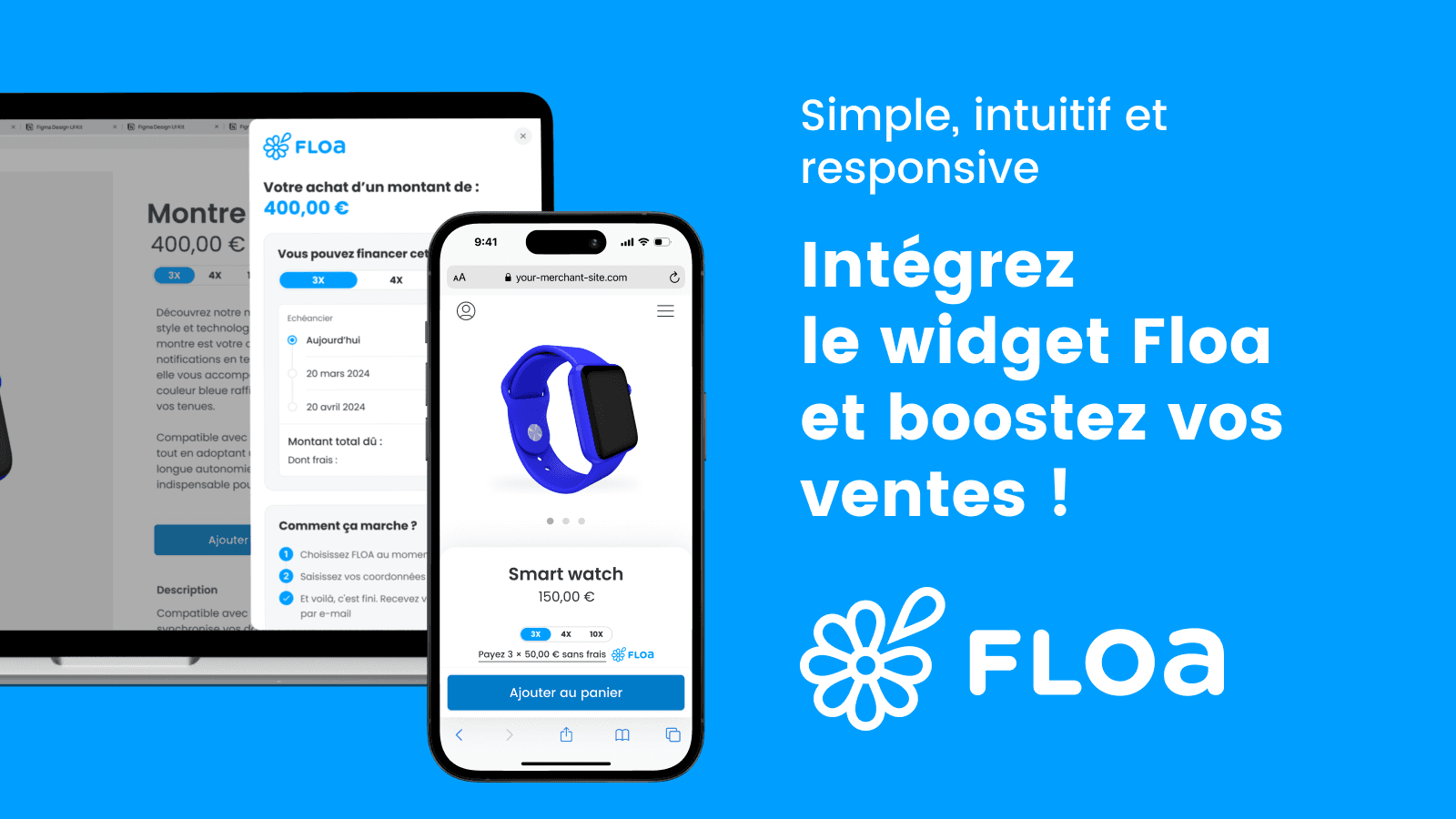 Intégrez le widget Floa et boostez vos ventes !