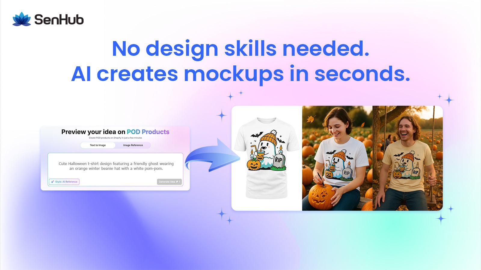 Create Stunning Mockups with AI
