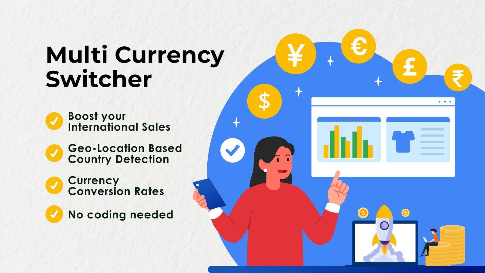 Srashta Currency Switcher