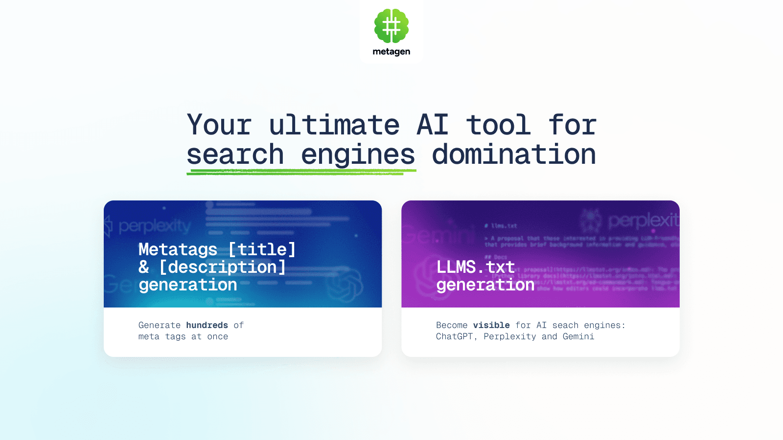 Metagen AI Bulk SEO Generator