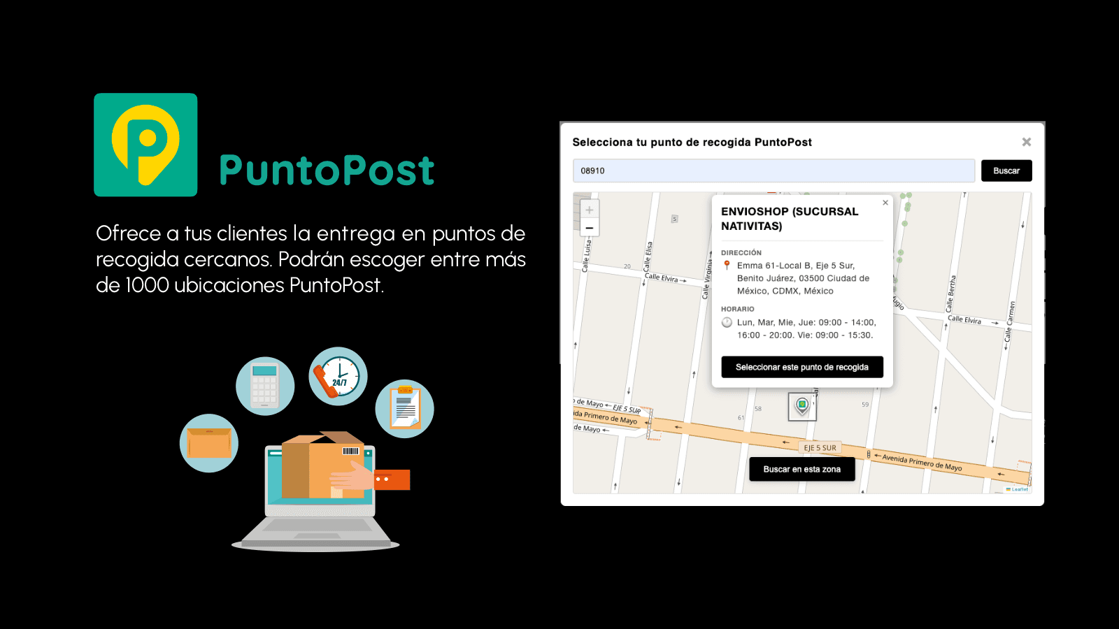 PuntoPost: puntos de recogida
