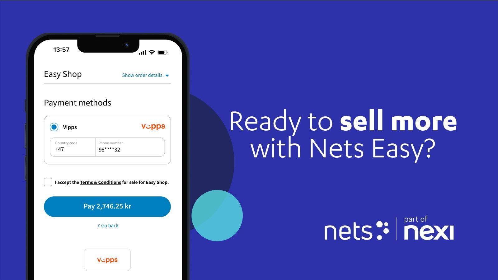 Ready to sell more with Nexi | Nets?