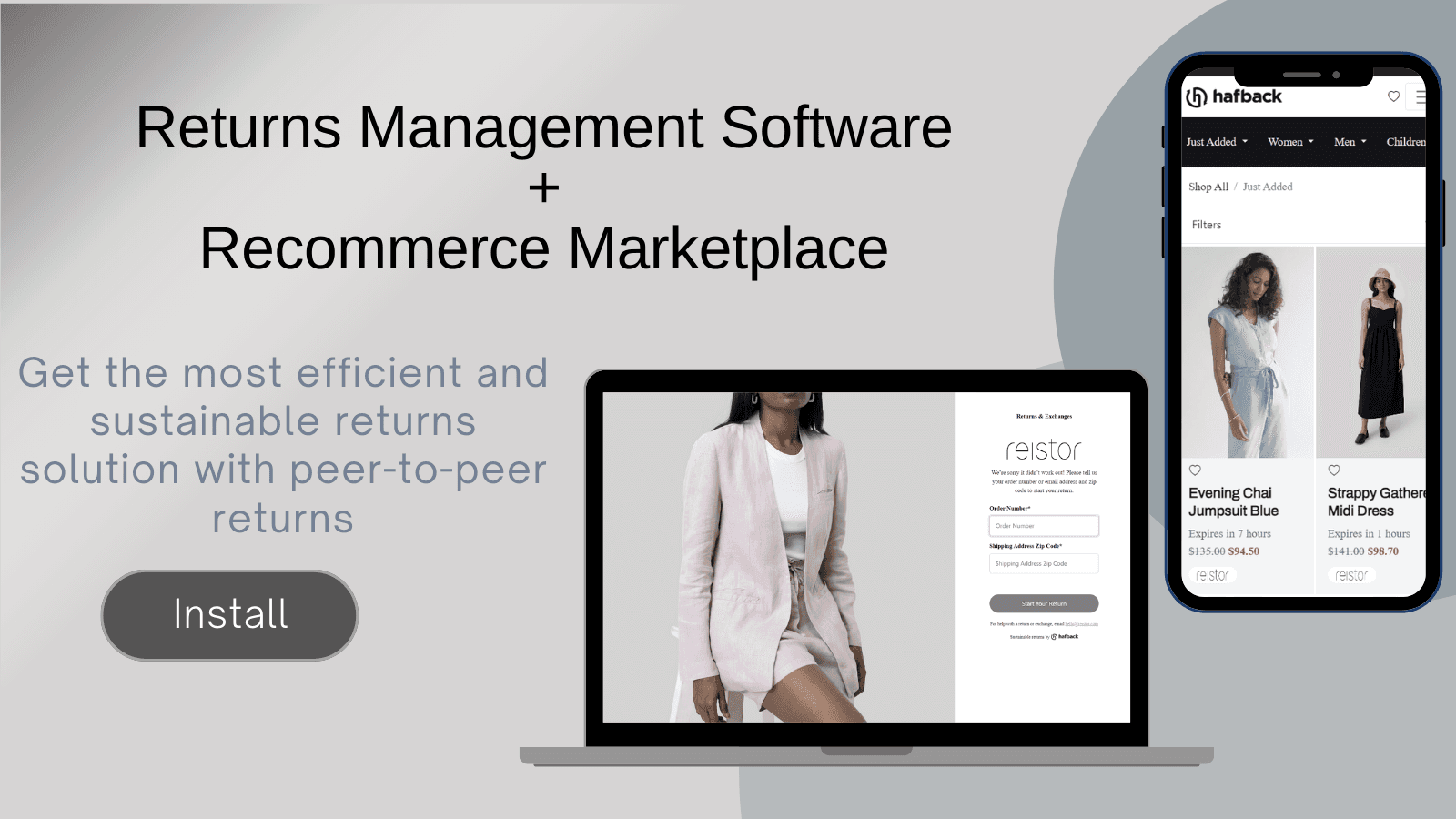 Returns Management + Recommerce Marketplace