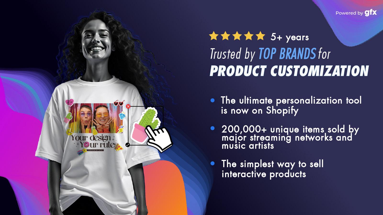 The ultimate personalization tool is now on Shopify!