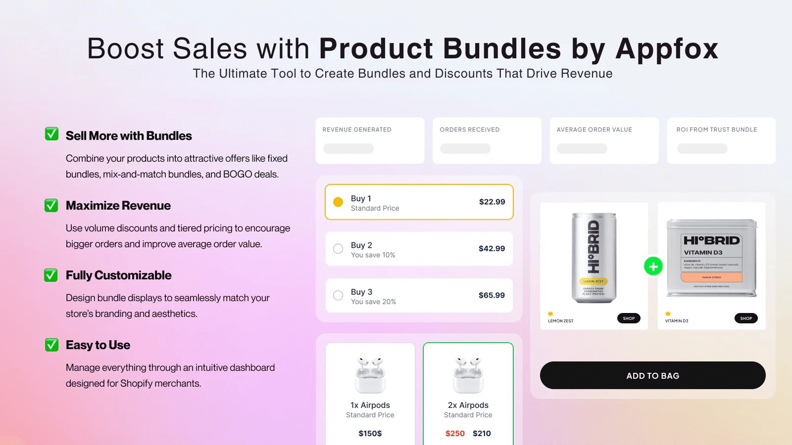 Product Bundles by Appfox - Boost Sales with Discounts