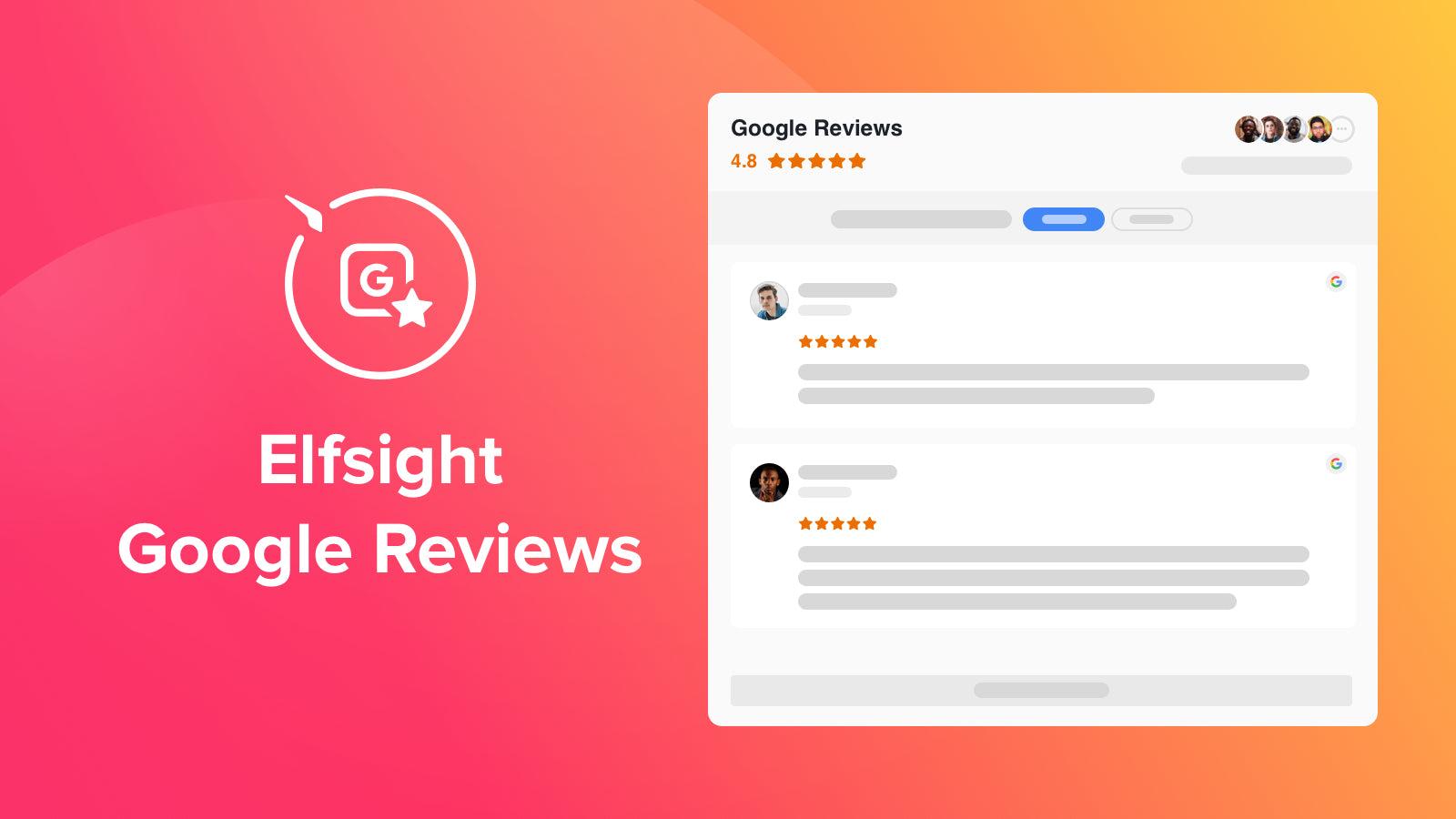 Shopify Google Reviews by Elfsight