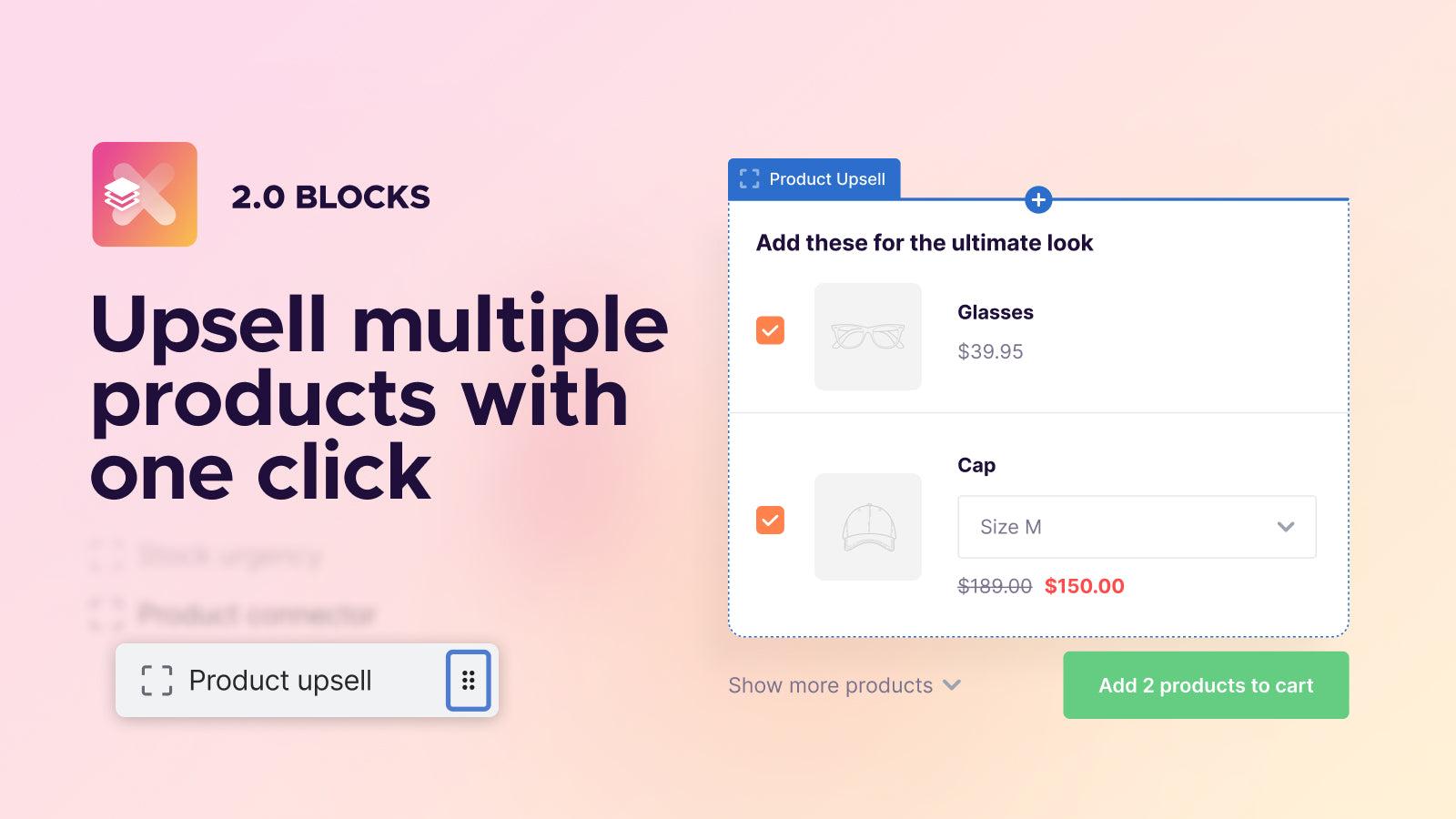 Xpansion Bulk Product Upsell app