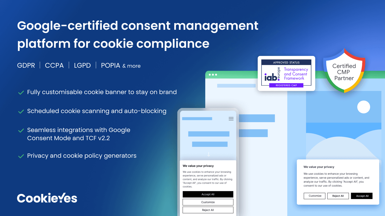 The Google-certified consent management platform