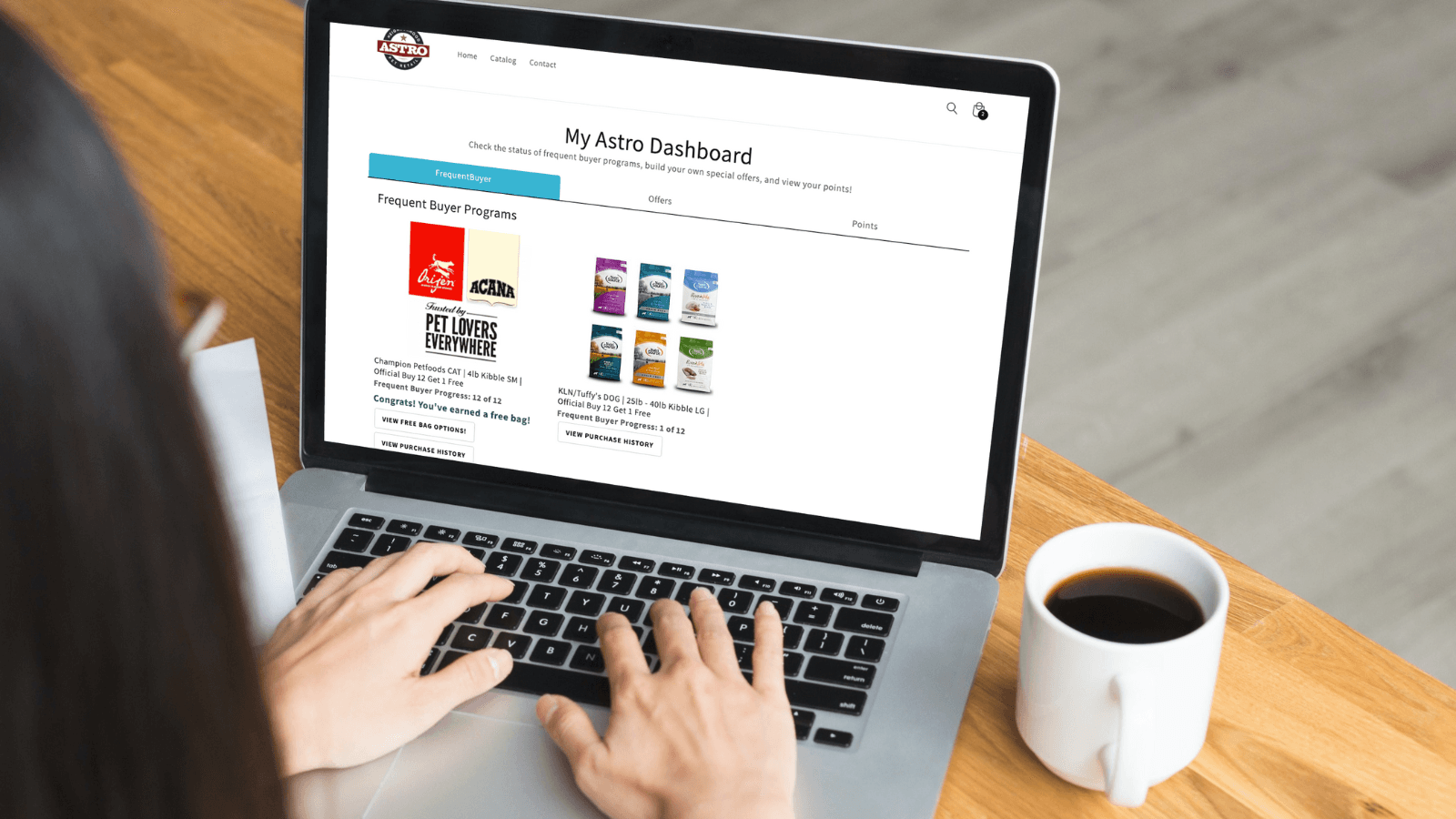 An integration with Astro Loyalty for Shopify Pet Retailers