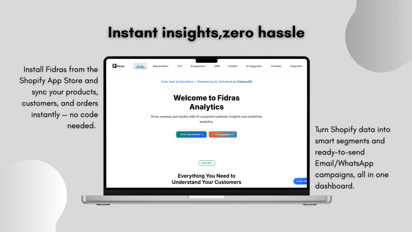 Your Built-In AI Growth Advisor for Smarter Shopify Decisions