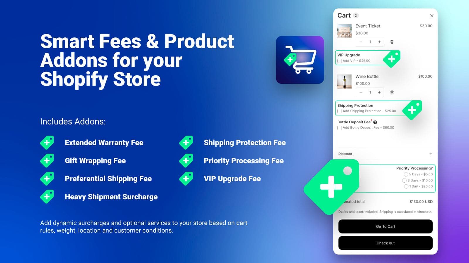 Smart Fees & Add-Ons main image