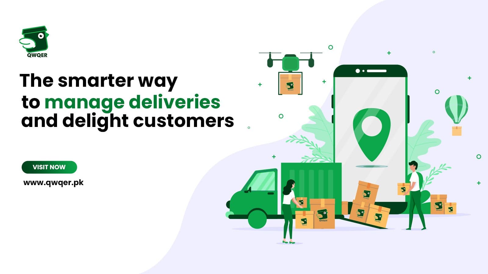 QWQER for Smart and quick deliveries