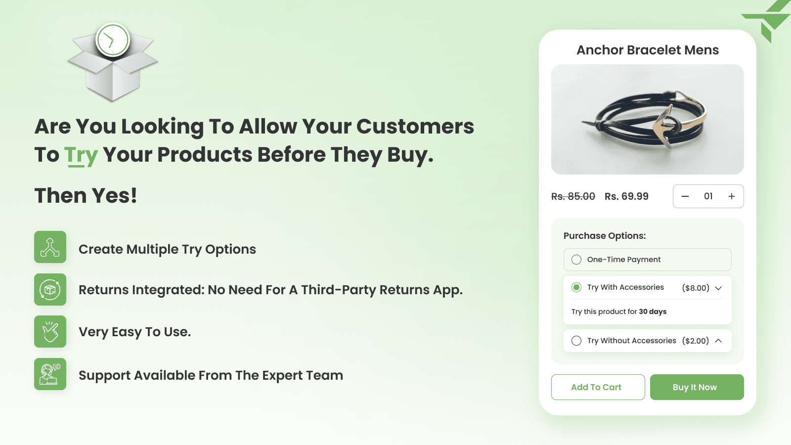 Buy After Try - Trials & Returns Overview