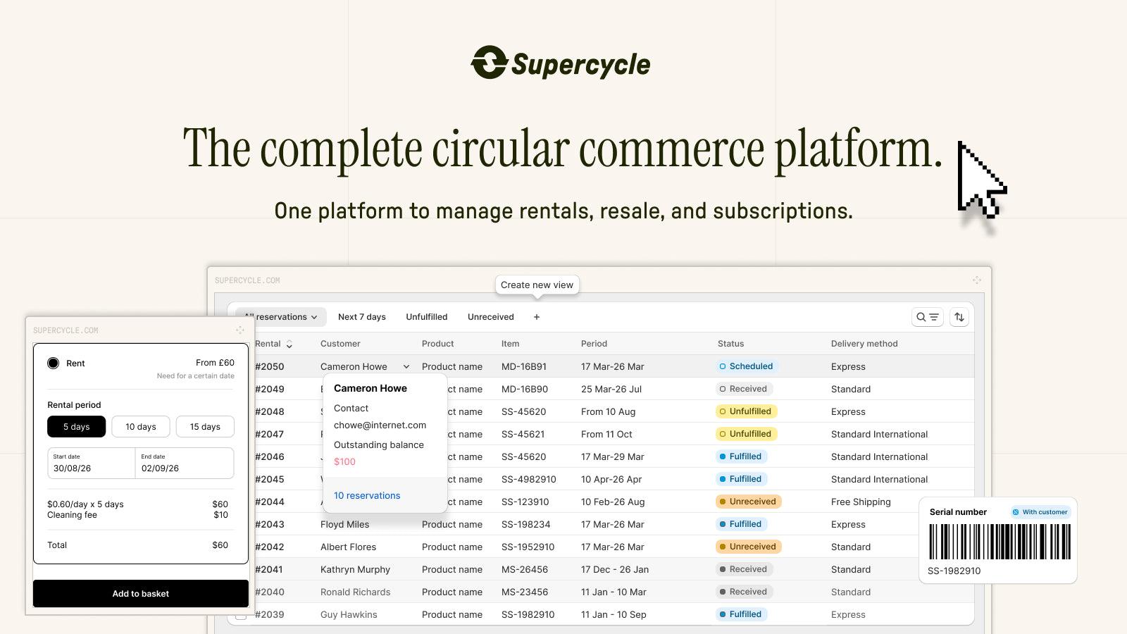 The complete circular commerce platform.