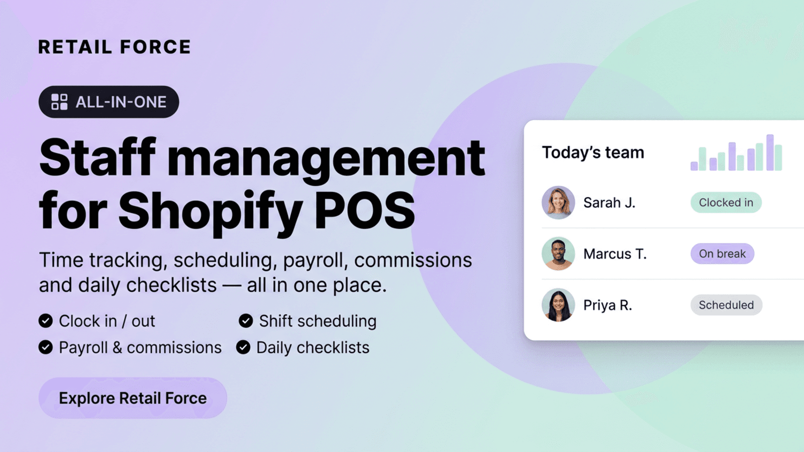 Next Gen POS Team Force Management