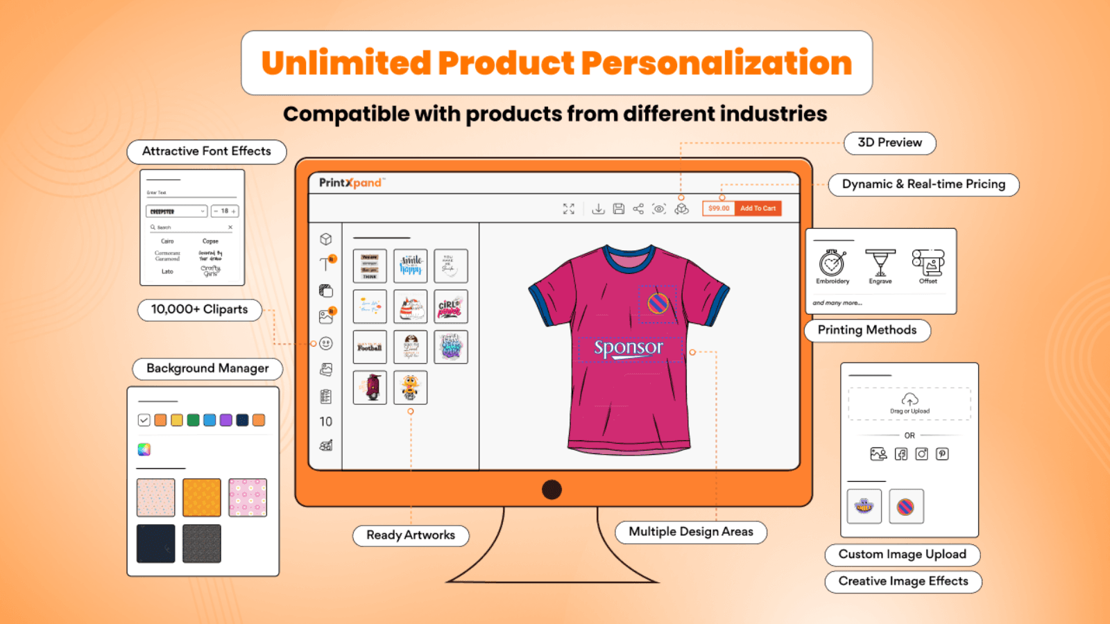 Unlimited Product Personalization