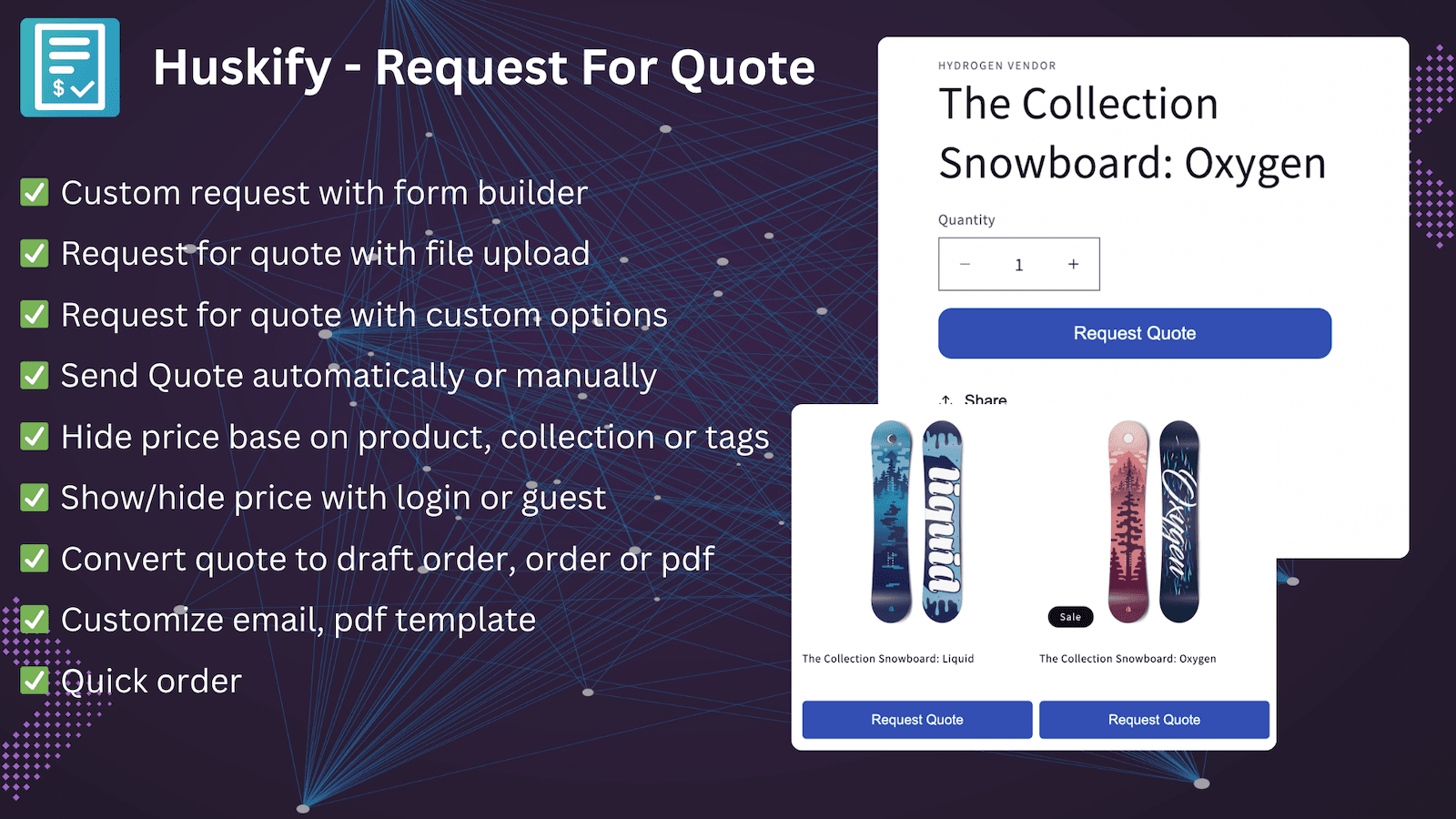 Huskify Request For quote